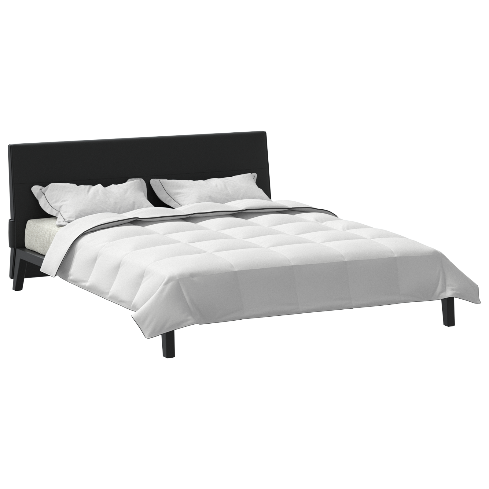 vidaXL Winter Dekbed Wit 260 x 220 cm 105gsm perzik polyester