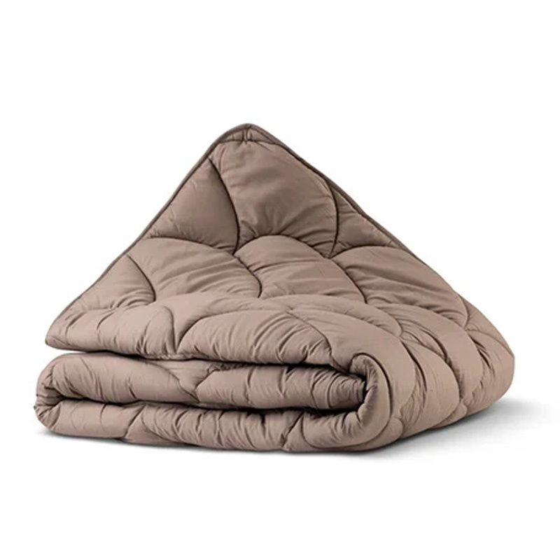 Zydante Dekbed Easy Dekbed Taupe Dekbed en Overtrek in één! - Easy - zonder overtrek - 240x200 cm (Lits-Jumeaux) -  - 300 Gram per m² -