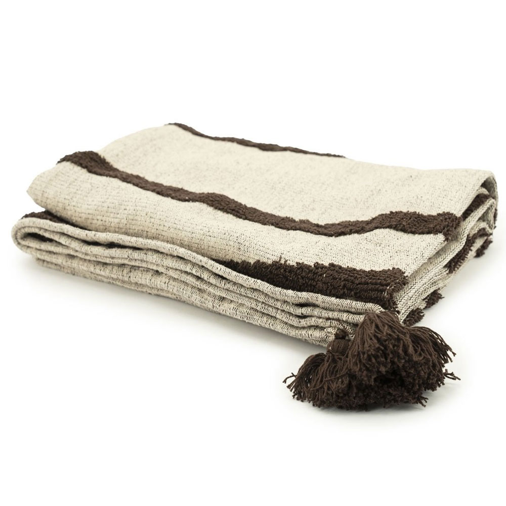 By-Boo Plaid Majani Dark Brown