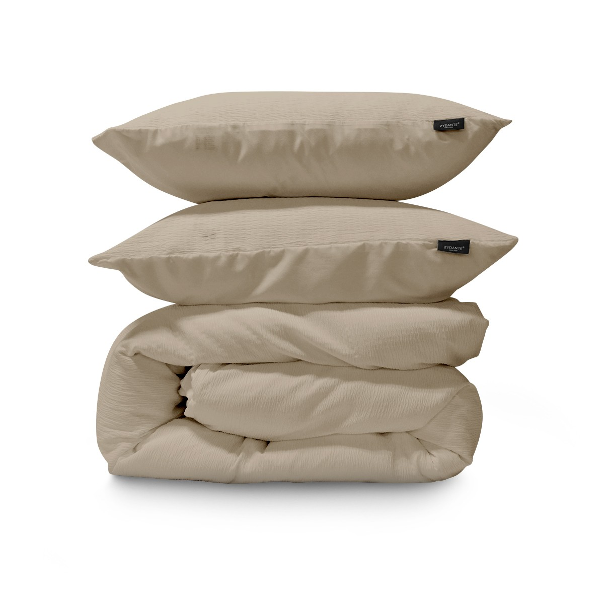 MPS - Mousseline Dekbedovertrekset Micro - Taupe - 140x220