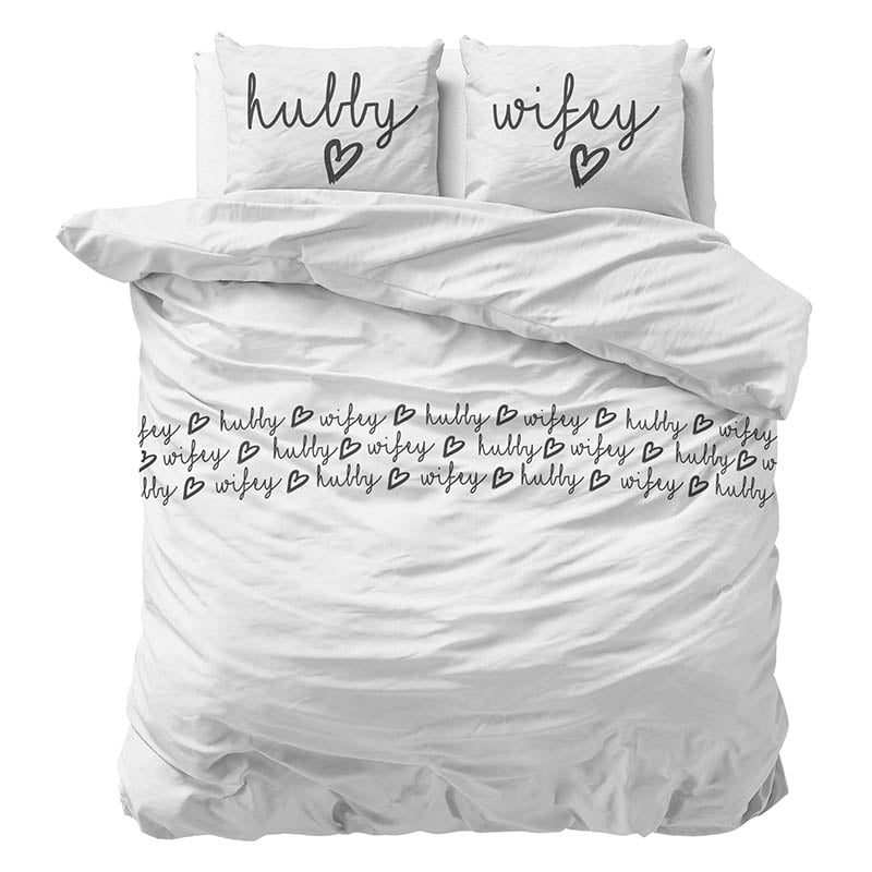 Sleeptime Elegance Imelda Dekbedovertrek 140x200 140x200 Cm Zacht  - 