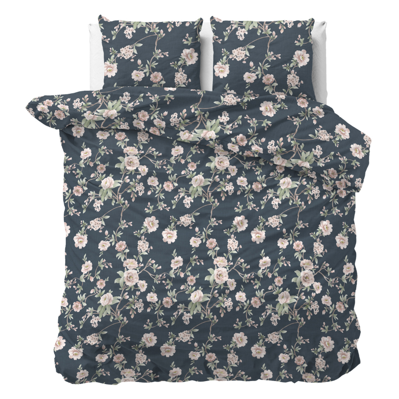 Sleeptime Classy Dekbedovertrek Elda Bloemen 140x200 Cm  - 