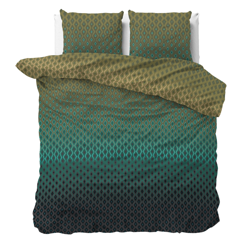 Sleeptime Dekbedovertrek Alber Geel 140x200 Cm  - 