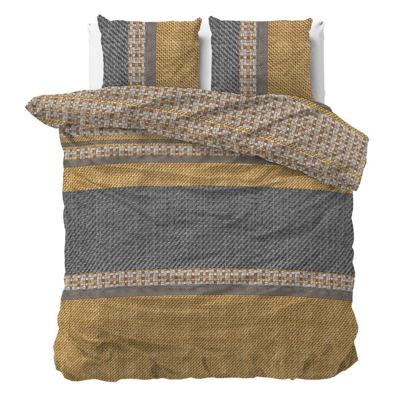 Sleeptime Dekbedovertrek Alta Geel 140x200 Cm  - 