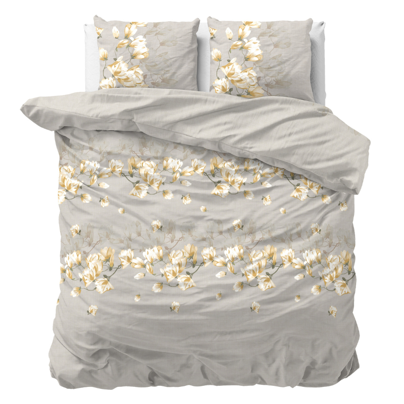 Sleeptime Dekbedovertrek Summer Flower Natuur 140x200 Cm  - 