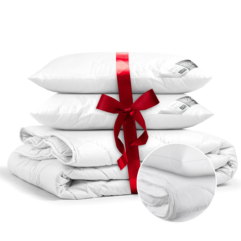 Silver Star Beddengoed Pakket  200x200 Cm Warmteklasse 2 Winter & Anti Allergie & Anti Huisstofmijt & Gezien Op TV & Ademend & Zacht & Rug Slaper &