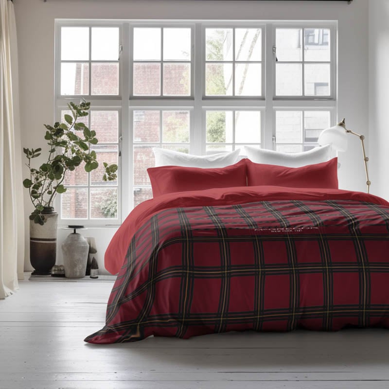 McGregor Dekbedovertrek  Greenwich Kilt Ruiten 200x200 Cm  - 
