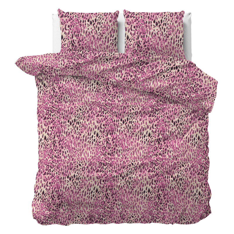 Sleeptime Dekbedovertrek Aida Roze 240x200 Cm  - 