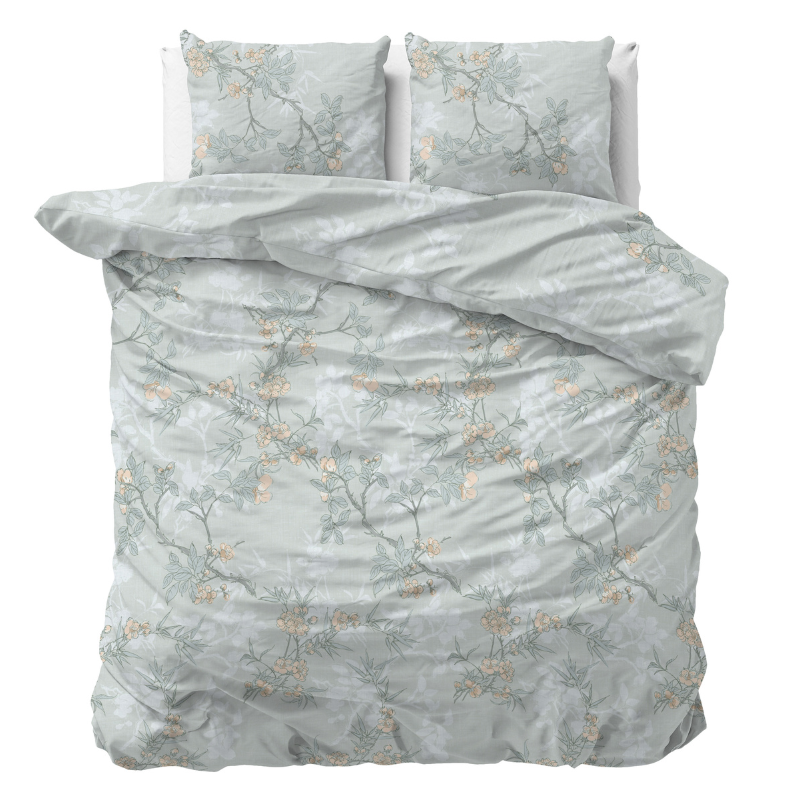 Sleeptime Dekbedovertrek Blossom Natuur 200x200 Cm  - 