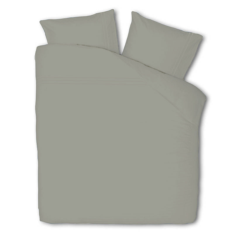 Presence Dekbedovertrek Egyptisch Katoen Uni Effen 240x200 Cm Truffel Verkoelend  - 