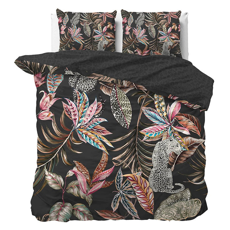 Manilla Dekbedovertrek Flora 200x200 Cm  - 