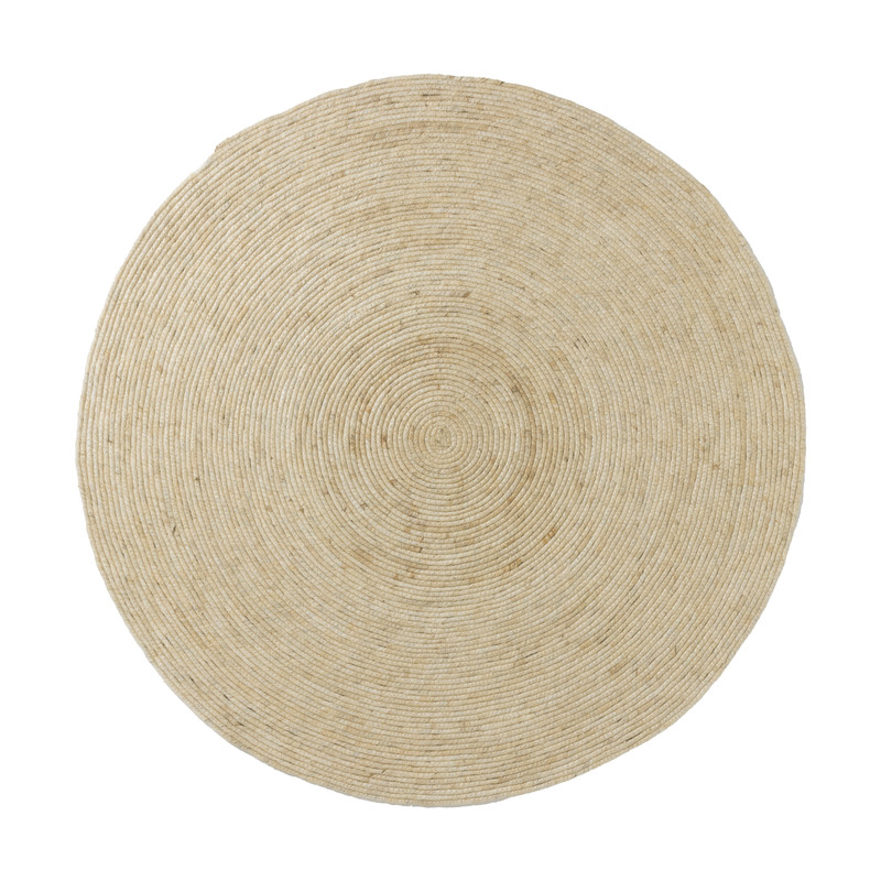 Xenos Vloerkleed riet - naturel - ø150 cm