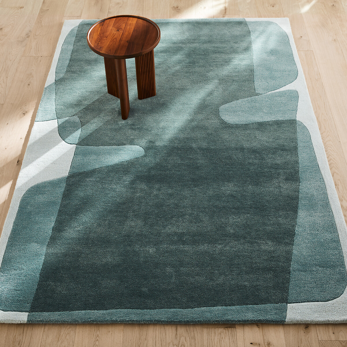 AM.PM Vloerkleed in lyocell en wol, handgemaakt, Caldera