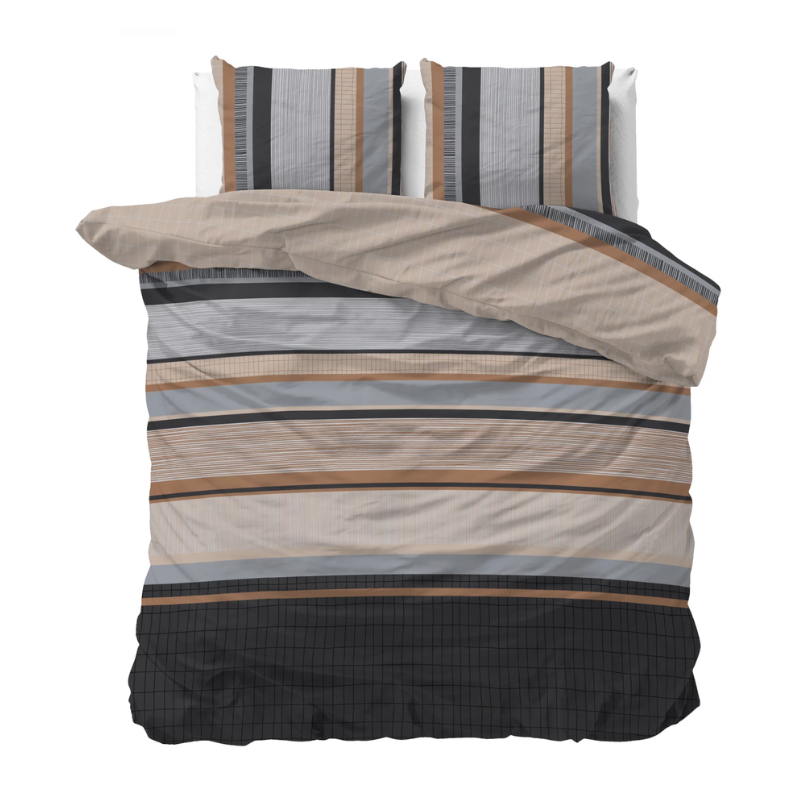 Sleeptime Dekbedovertrek Strepen 240x200 Cm  - 