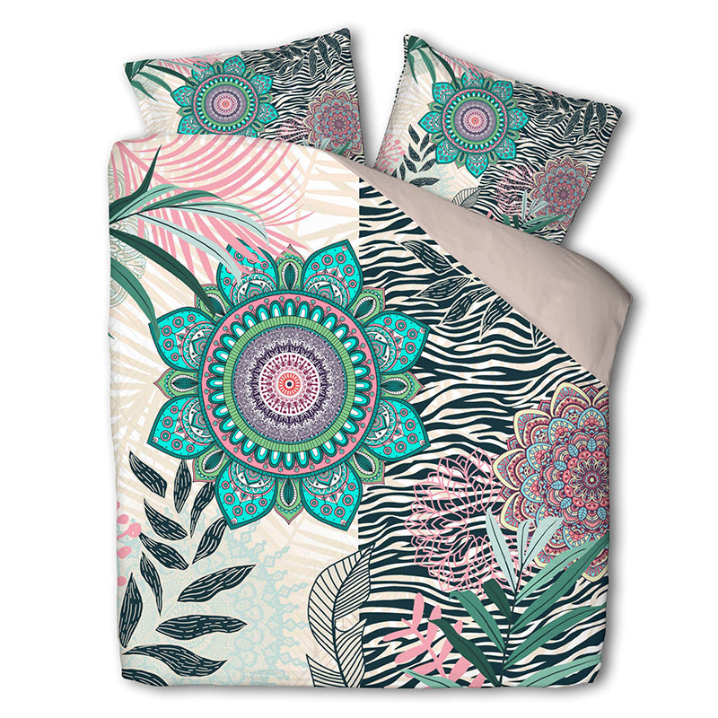 Luna Bedding Dekbedovertrek Smiling Serenade Patroon 200x200 Cm  - 