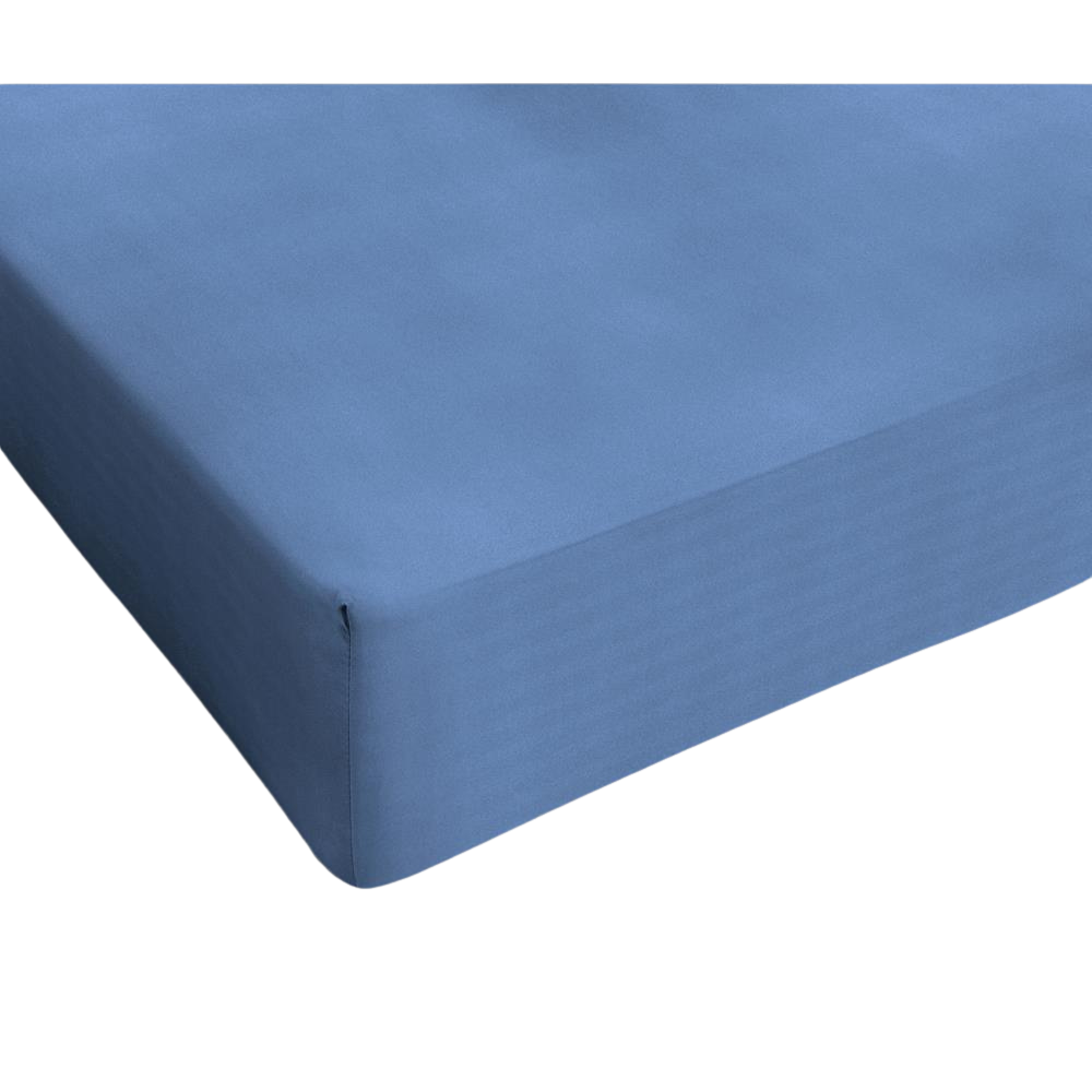 Dreamhouse - Dreamhouse Katoen Hoeslaken - Blauw - 180 x 220