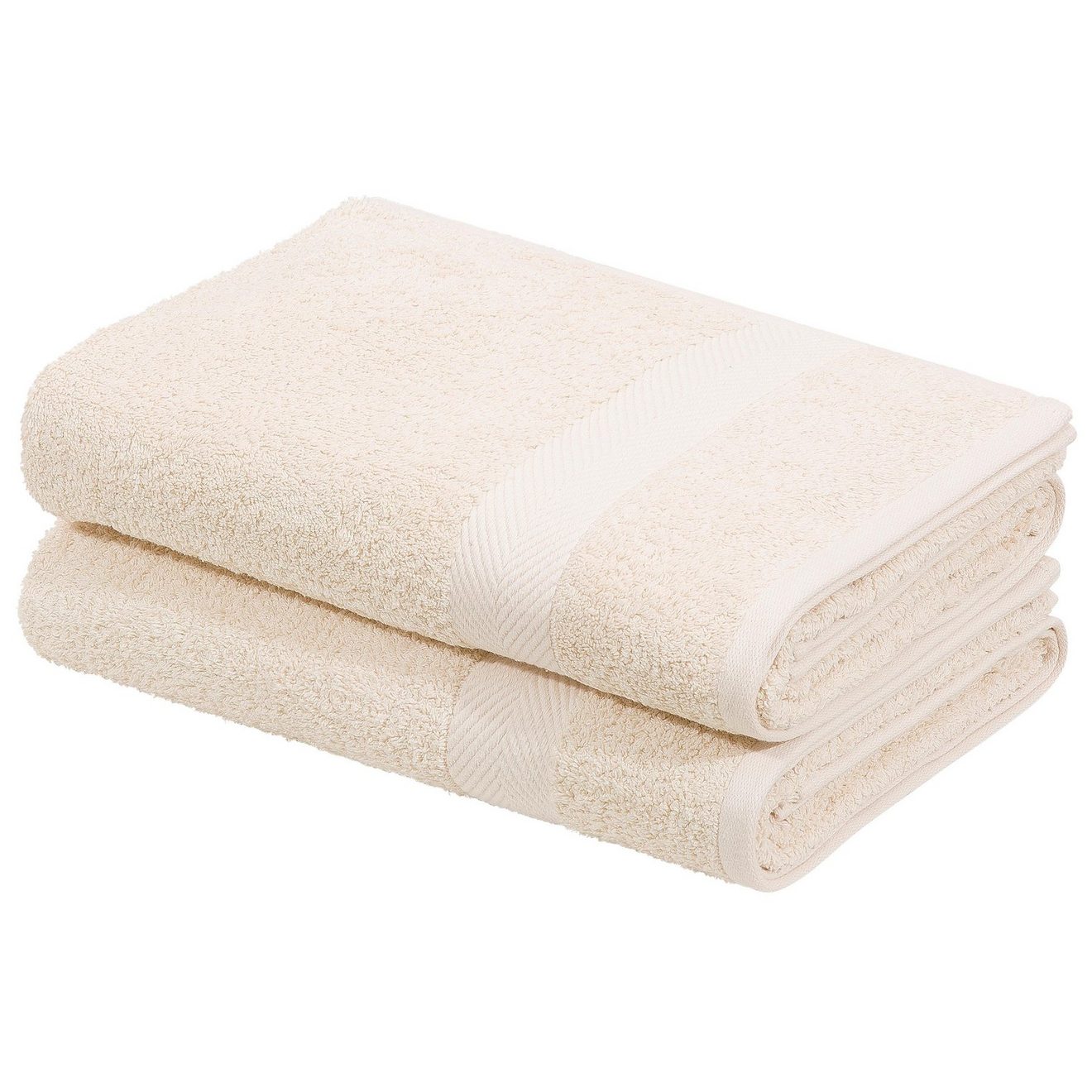 My home Douchelakens EVA Topkwaliteit 550g/m², zacht, handdoekenset van 100% katoen (2 stuks)