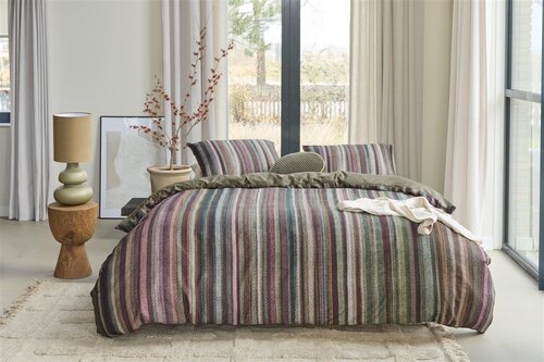 Beddinghouse Dekbedovertrek Roman Multi 240x200/220