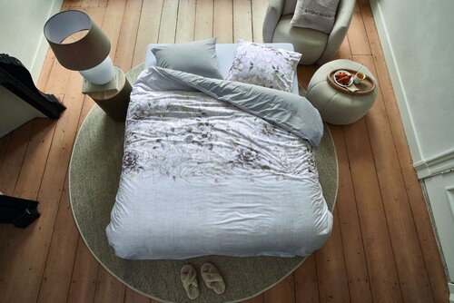 Rivièra Maison Dekbedovertrek Bernice Naturel 200x200/220 cm