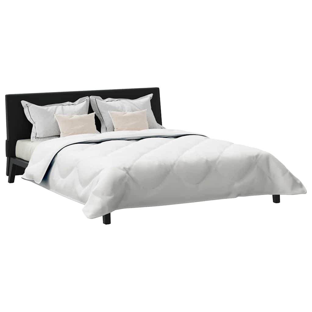vidaXL Dekbed met kussen 3 pcs Wit 200 x 220 cm Microfibre