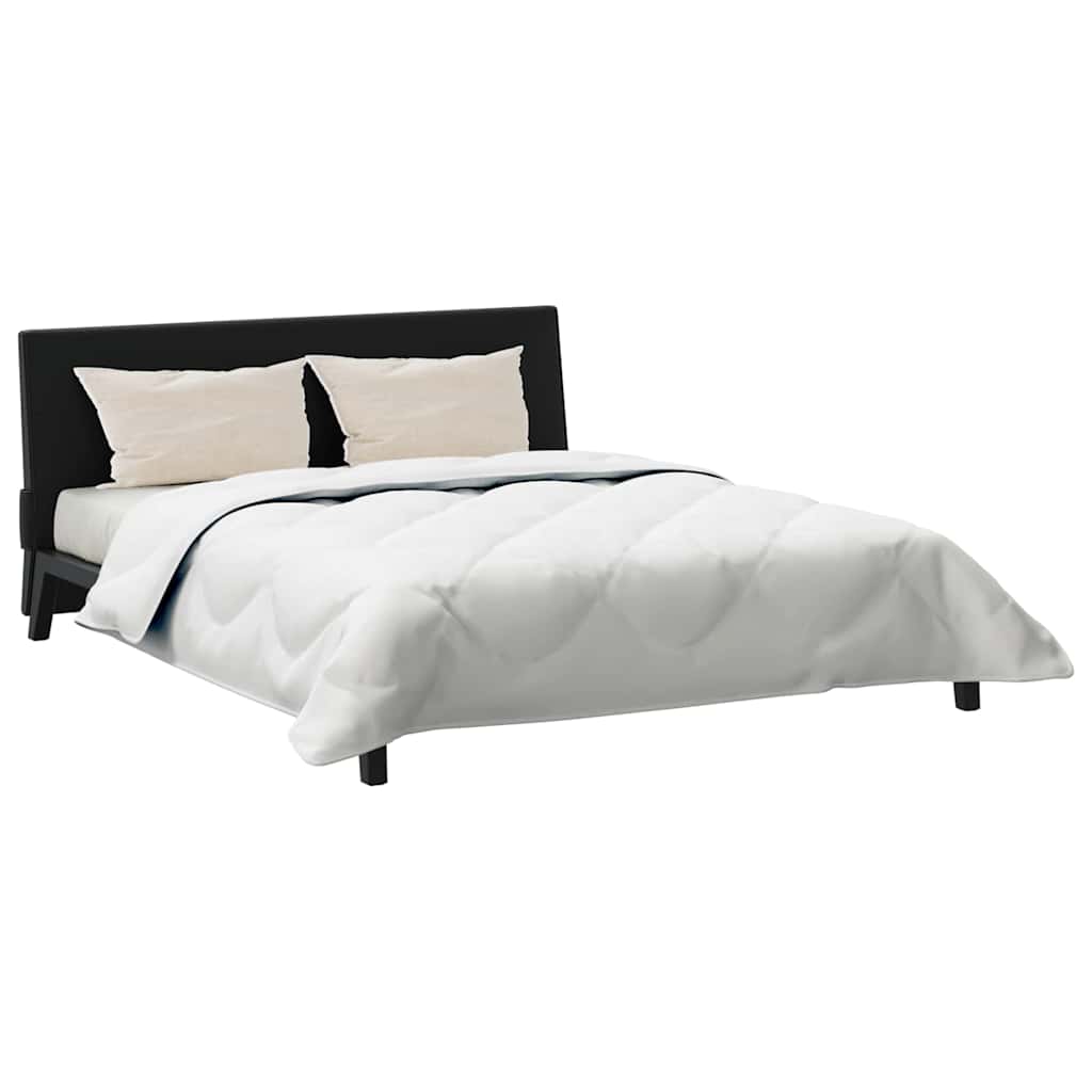 vidaXL Dekbed met kussen 3 pcs Wit 240 x 200 cm Microfibre
