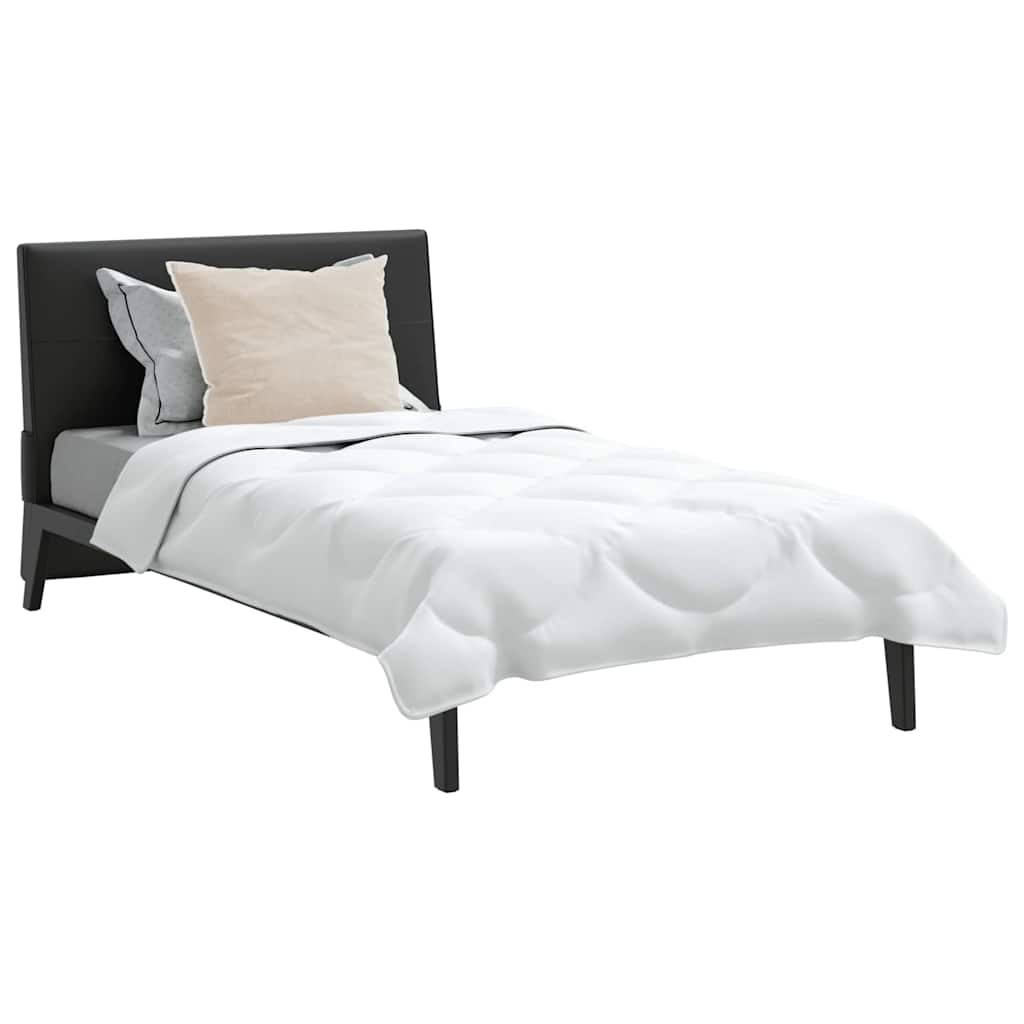 vidaXL Dekbed met Kussen met kussen 2 pcs Wit 155 x 200 cm Microfibre