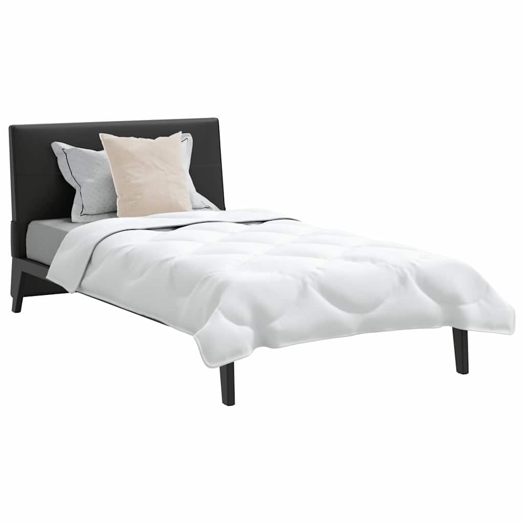 vidaXL Dekbed met Kussen met kussen 2 pcs Wit 155 x 200 cm Microfibre