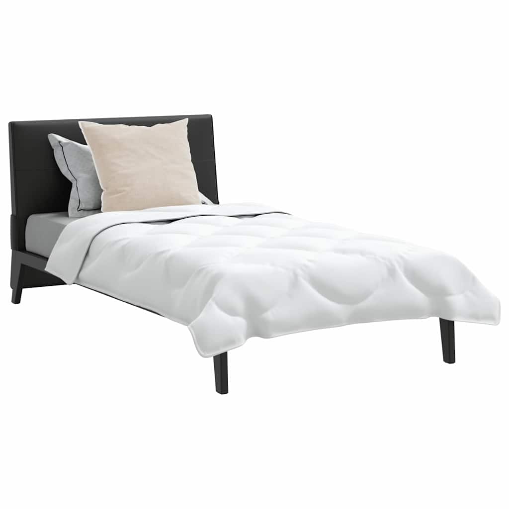 vidaXL Dekbed met Kussen met kussen 2 pcs Wit 135 x 220 cm Microfibre