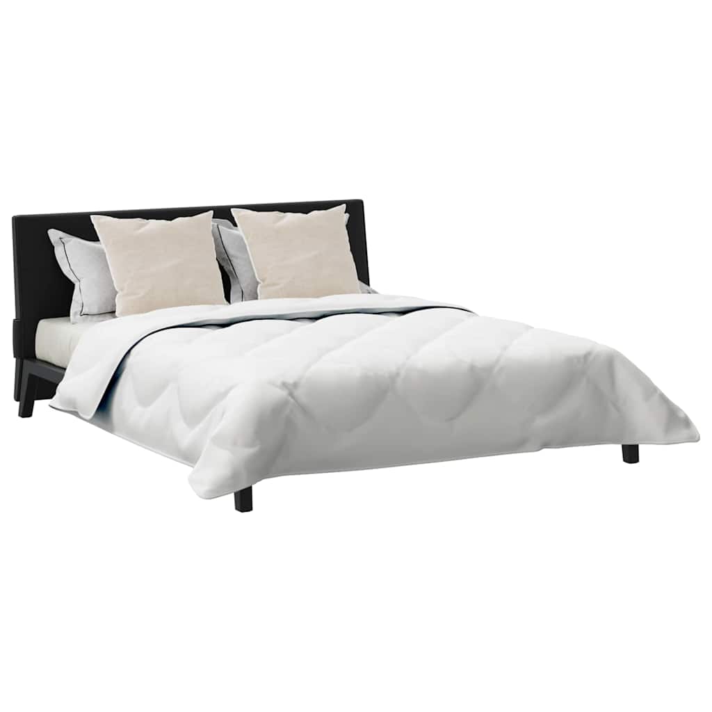 vidaXL Dekbed met kussen 3 pcs Wit 260 x 220 cm Microfibre