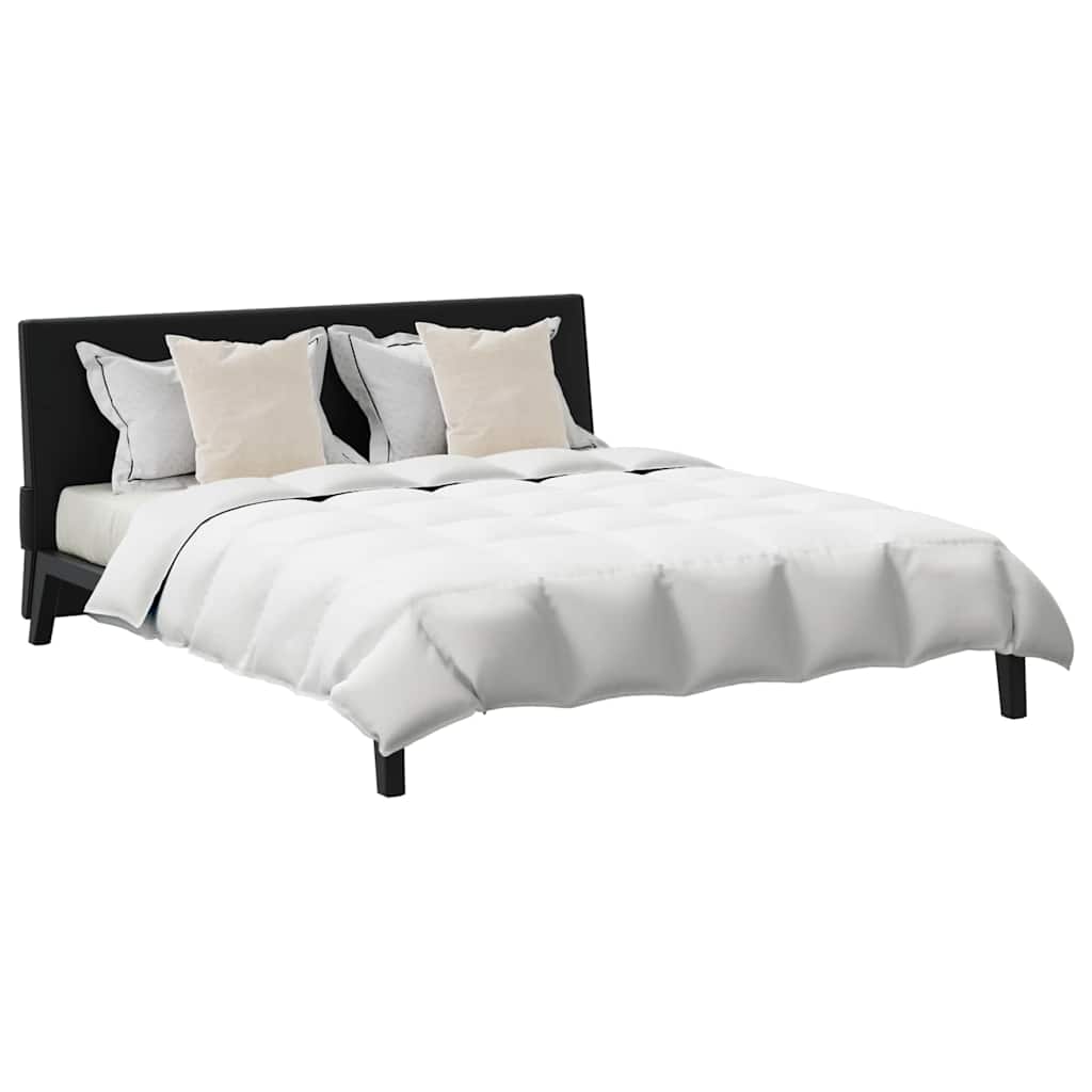 vidaXL Dekbed met kussen 3 pcs Wit Dons