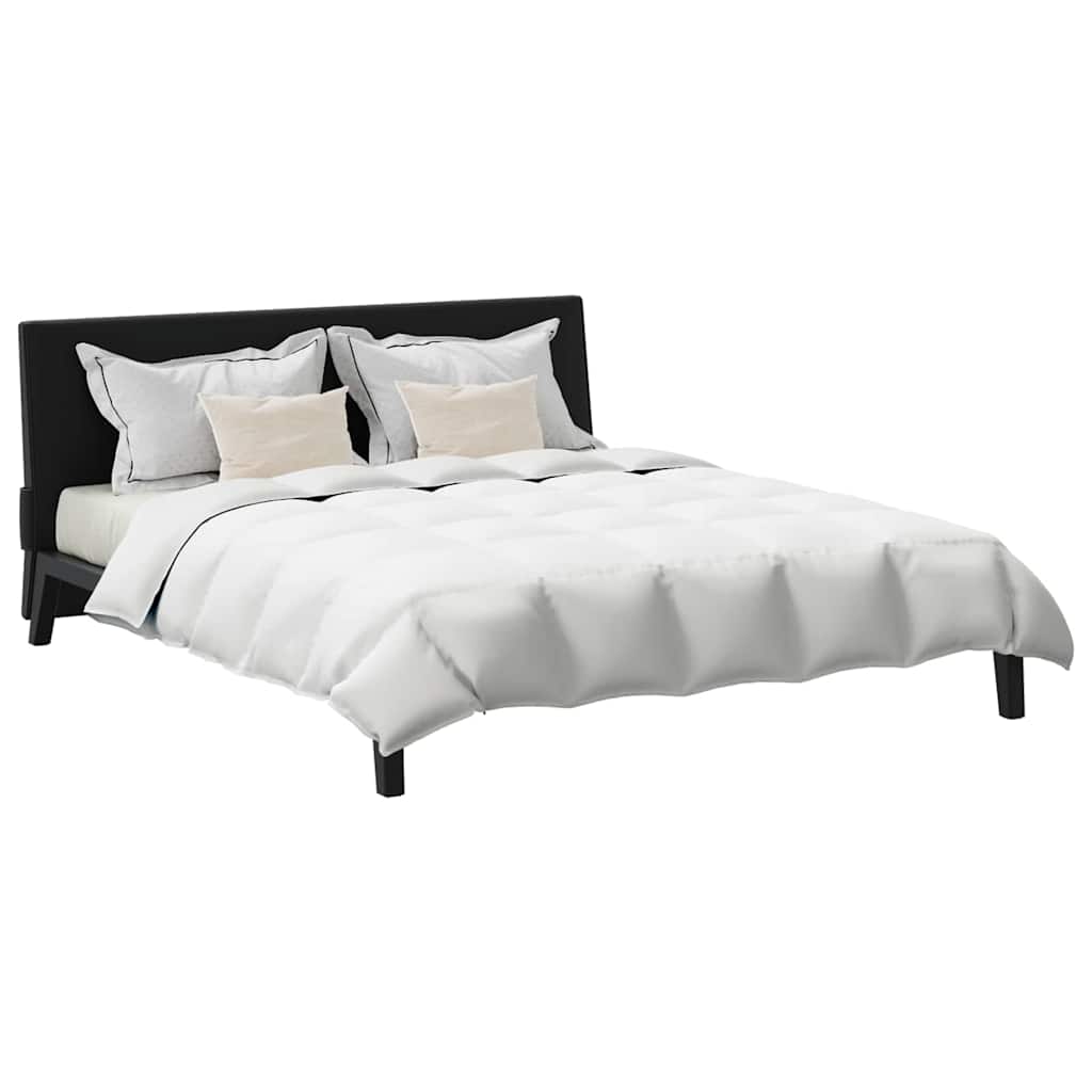 vidaXL Dekbed met kussen 3 pcs Wit Dons