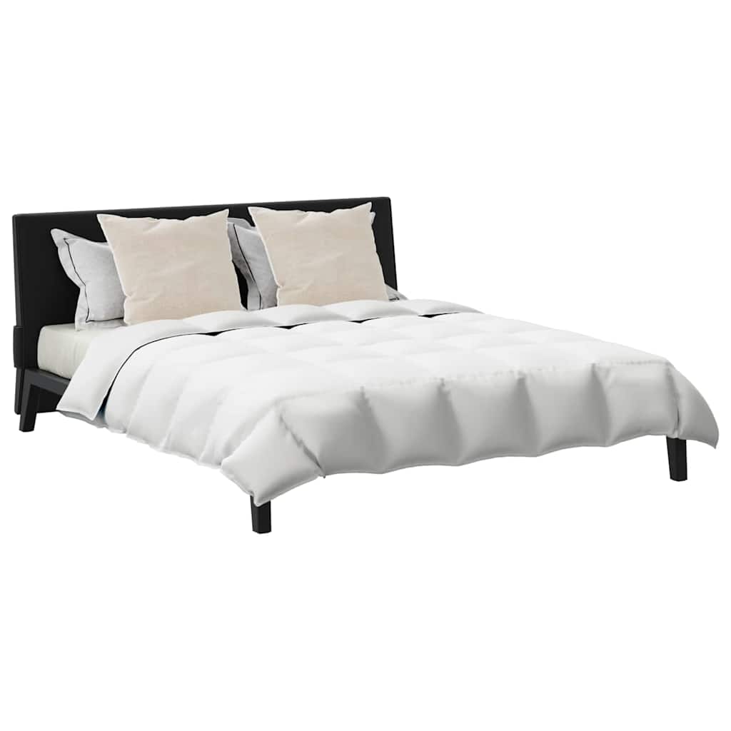 vidaXL Dekbed met kussen 3 pcs Wit Dons