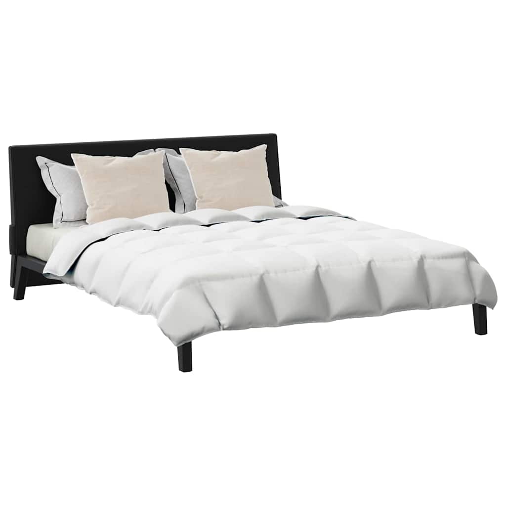 vidaXL Dekbed Anders met kussen 3 pcs Wit Dons