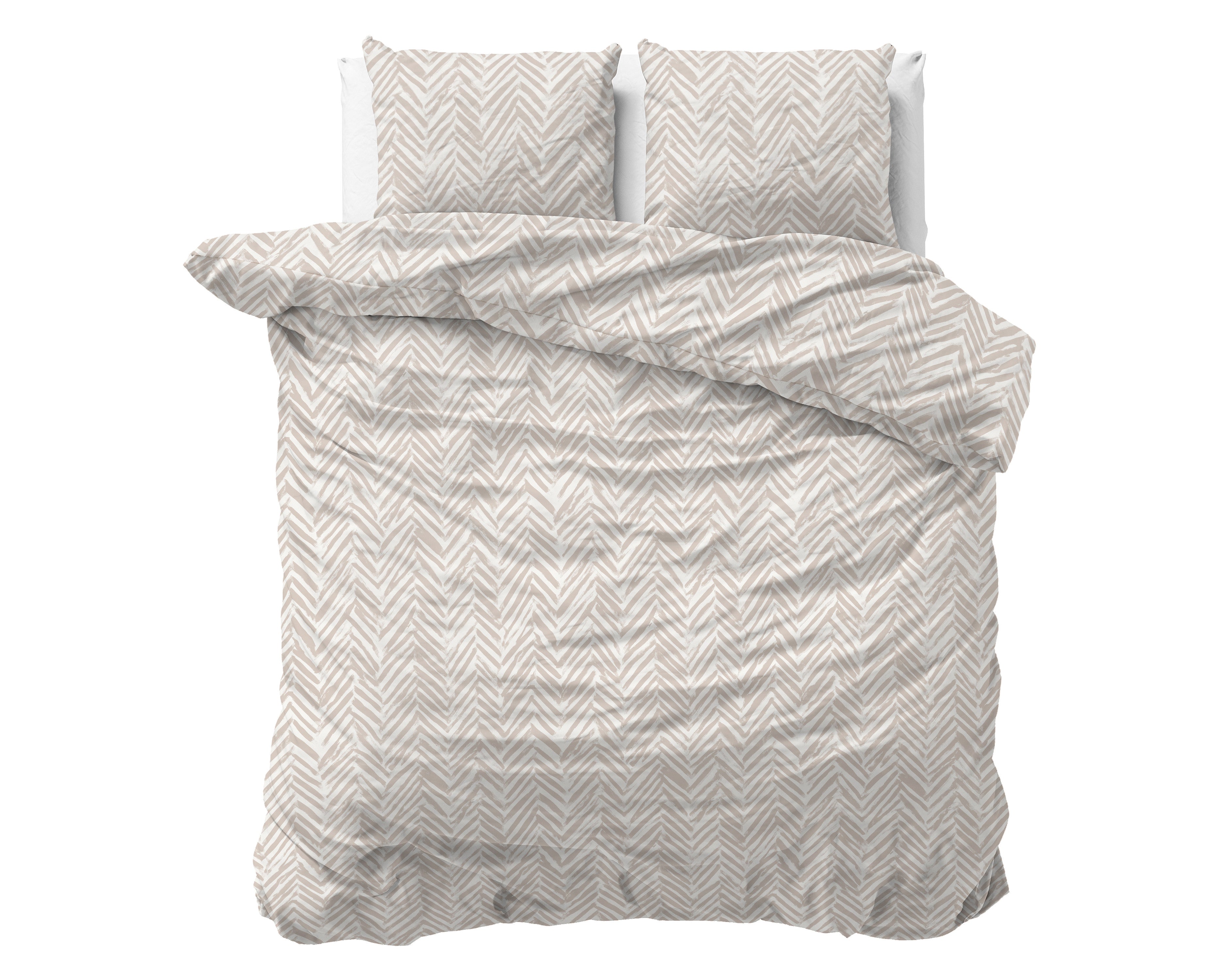 RoyalTextile - Ethnic Zand Dekbedovertrek - 200 x 220