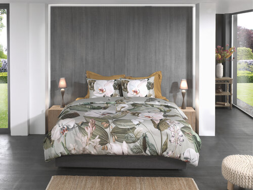 Heckett & Lane Botanico Dekbedovertrek 200x200/220 Green