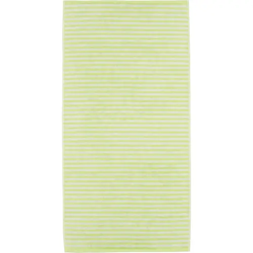 Cawö Cawo Campus Ringel Handdoek 50x100 pistazie
