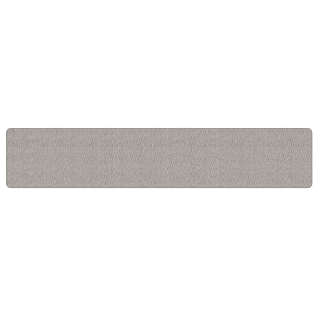 vidaXL Tapijtloper 50x250 cm sisal-look taupe