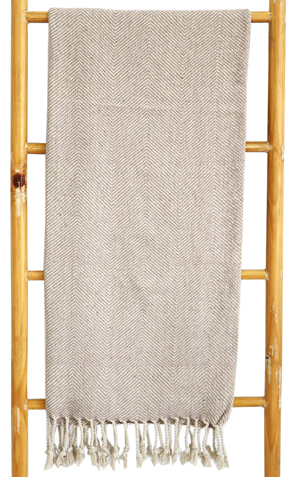 House of Nature Plaid Mansay Recycled Cotton 150x125cm