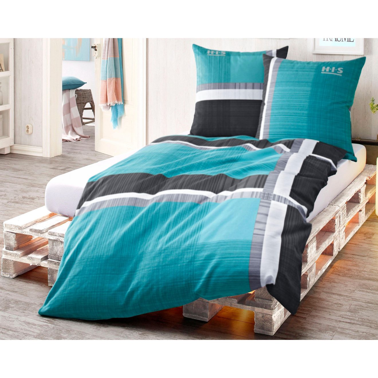 H.I.S Overtrekset Linus in mt. 135x200 of 155x220 cm