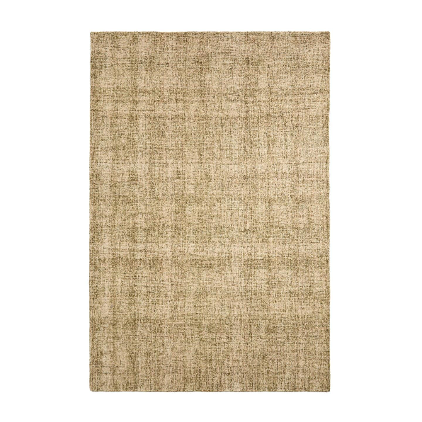 Kave Home Vloerkleed Zarn Wolmix, 200 x 300cm - Groen