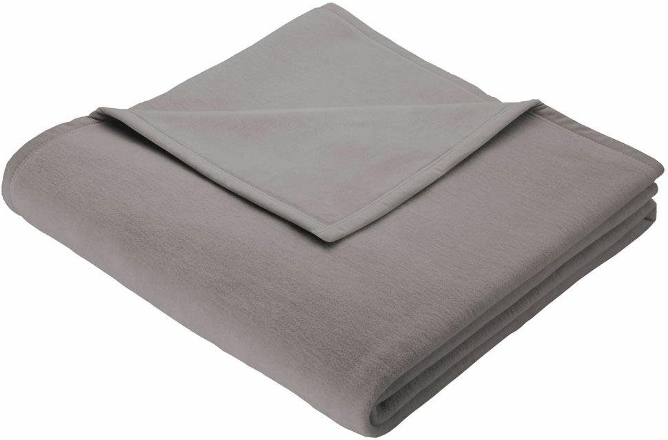 BIEDERLACK Deken Cotton Home in uni design, knuffeldeken