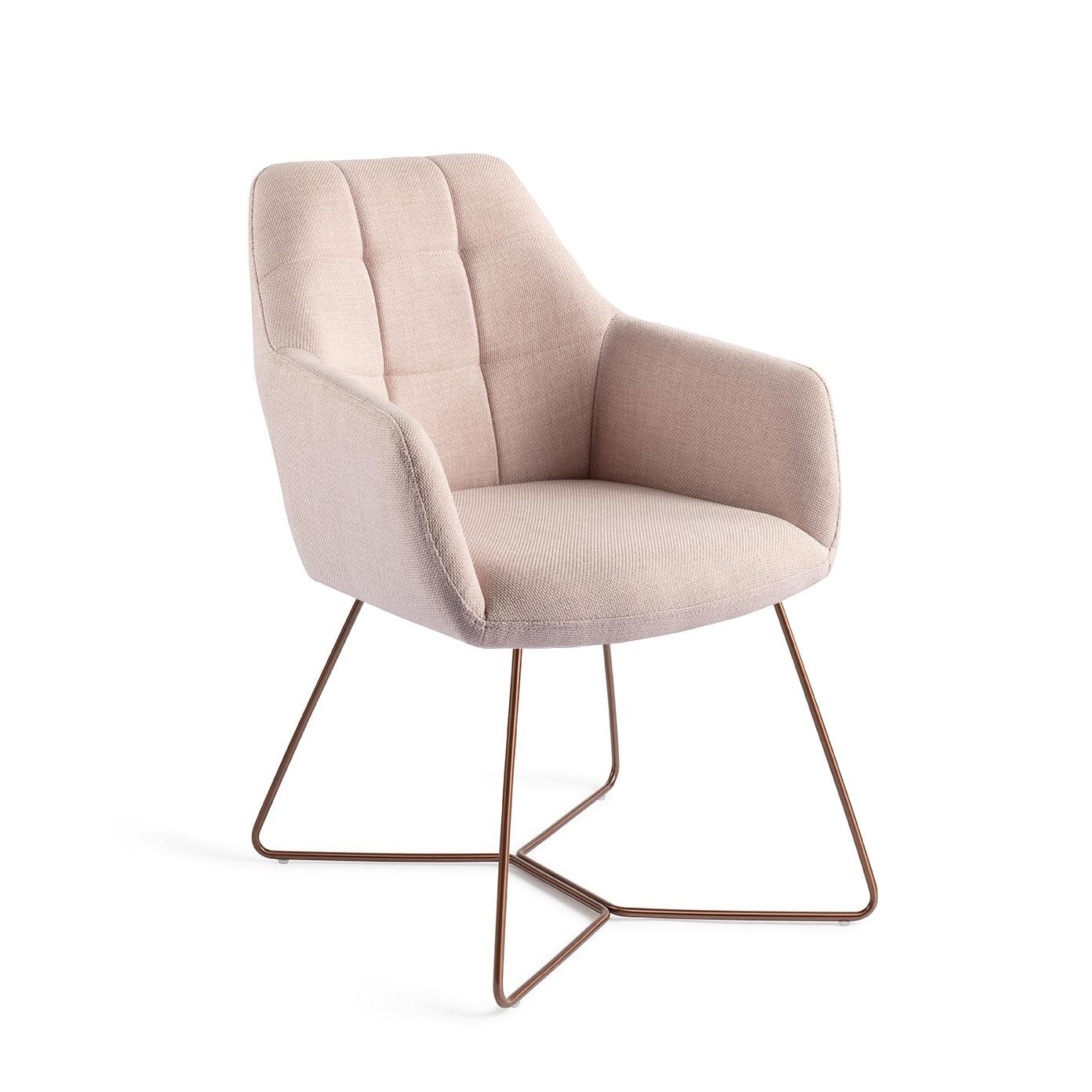 Jesper Home Eetkamerstoel Noto Beehive Rose - Petal Pink
