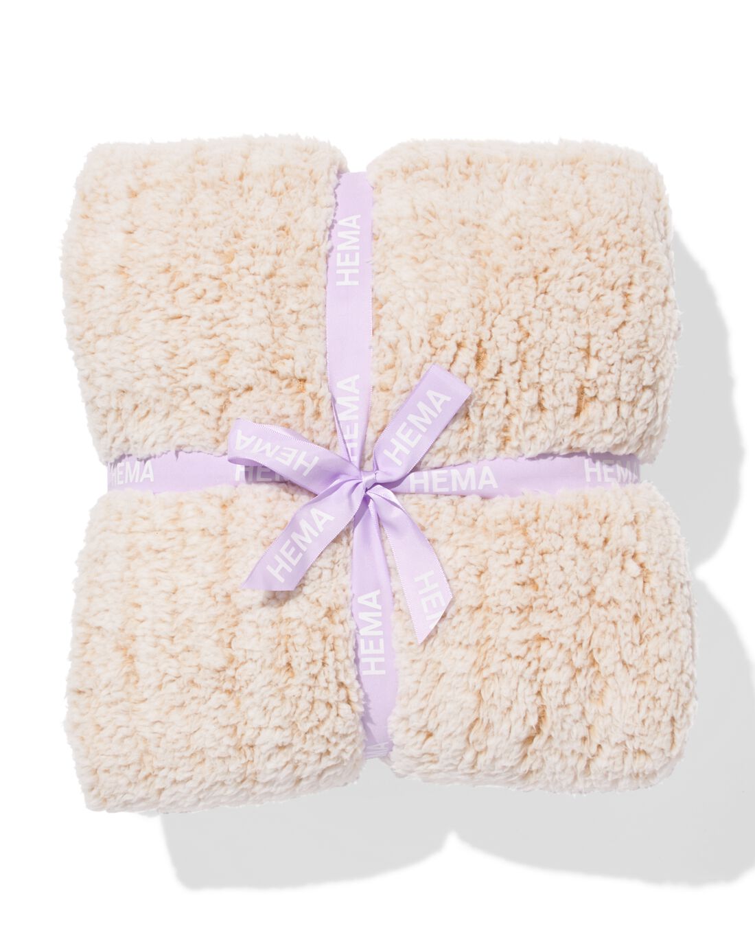 051 Plaid 130x150cm Teddy Bruin (nude)