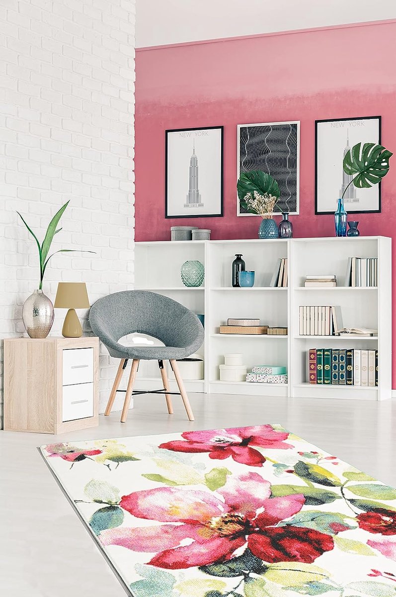 Merinos Vloerkleed Belis Cream - Stijlvol & Tijdloos Design voor Elk Interieur-80 x 150 cm