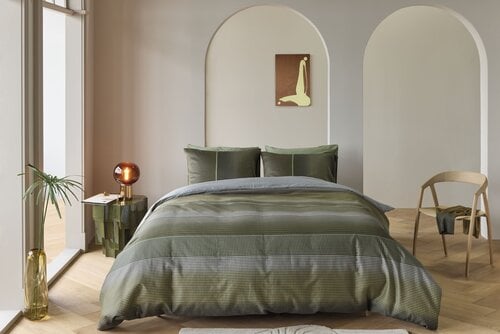 Kardol by Beddinghouse Dekbedovertrek Charlottesville Groen 240x200/220 cm