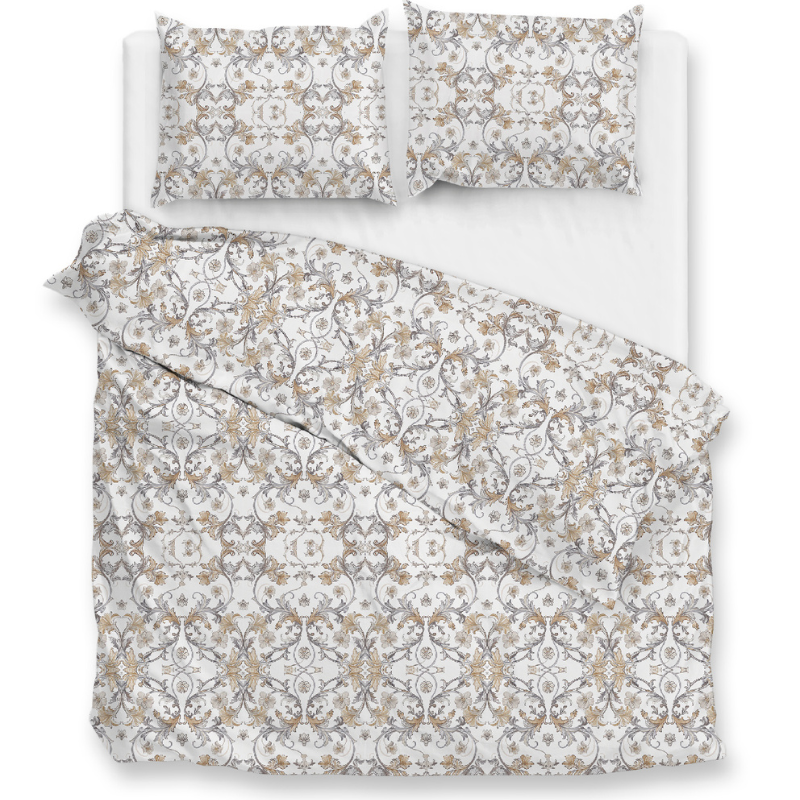 Zo!Home Dekbedovertrek Fausto Katoen 140x200 Cm Anti Allergie & Anti Huisstofmijt  - 