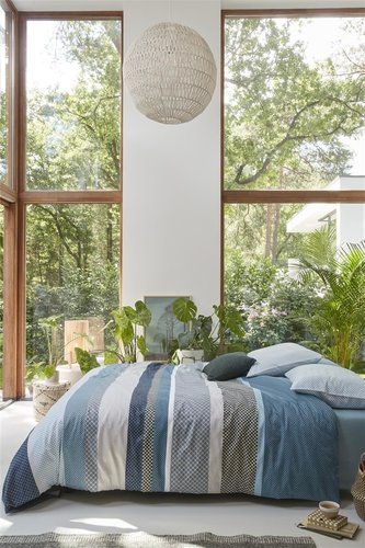 Beddinghouse Lennart Dekbedovertrek Blue 240x200/220 cm