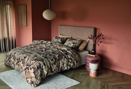 Beddinghouse Dekbedovertrek Presca Zand 140x200/220 cm
