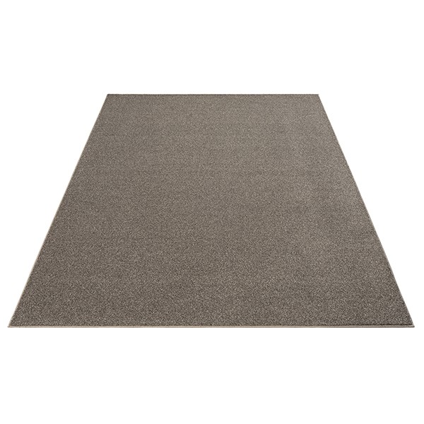 Merinos Karpet24 Tim - Modern Laagpolig Vloerkleed, Zacht & Stijlvol, Gemakkelijk te Onderhouden, Taupe-146x200 cm