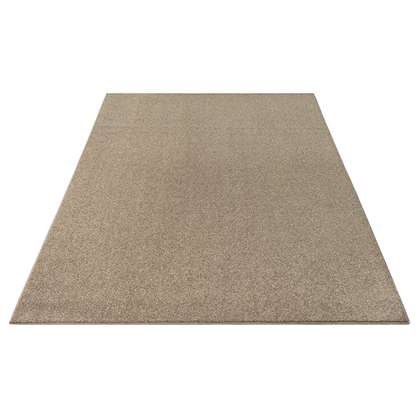 Merinos Karpet24 Tim - Modern Laagpolig Vloerkleed, Zacht & Stijlvol, Gemakkelijk te Onderhouden, Bruin-146x200 cm